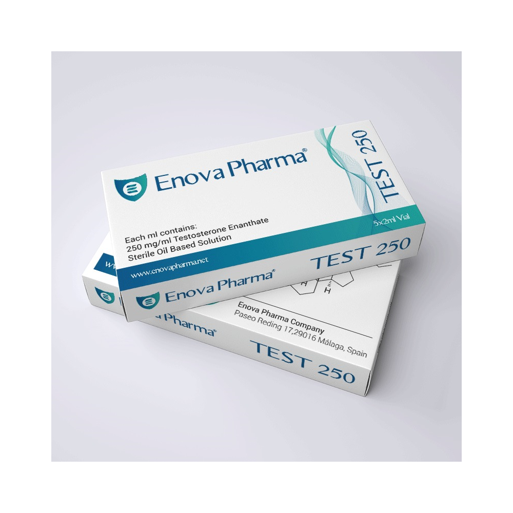 Enova Pharma Testosteron Enanthate 250 Mg 5x2Ml Ampul