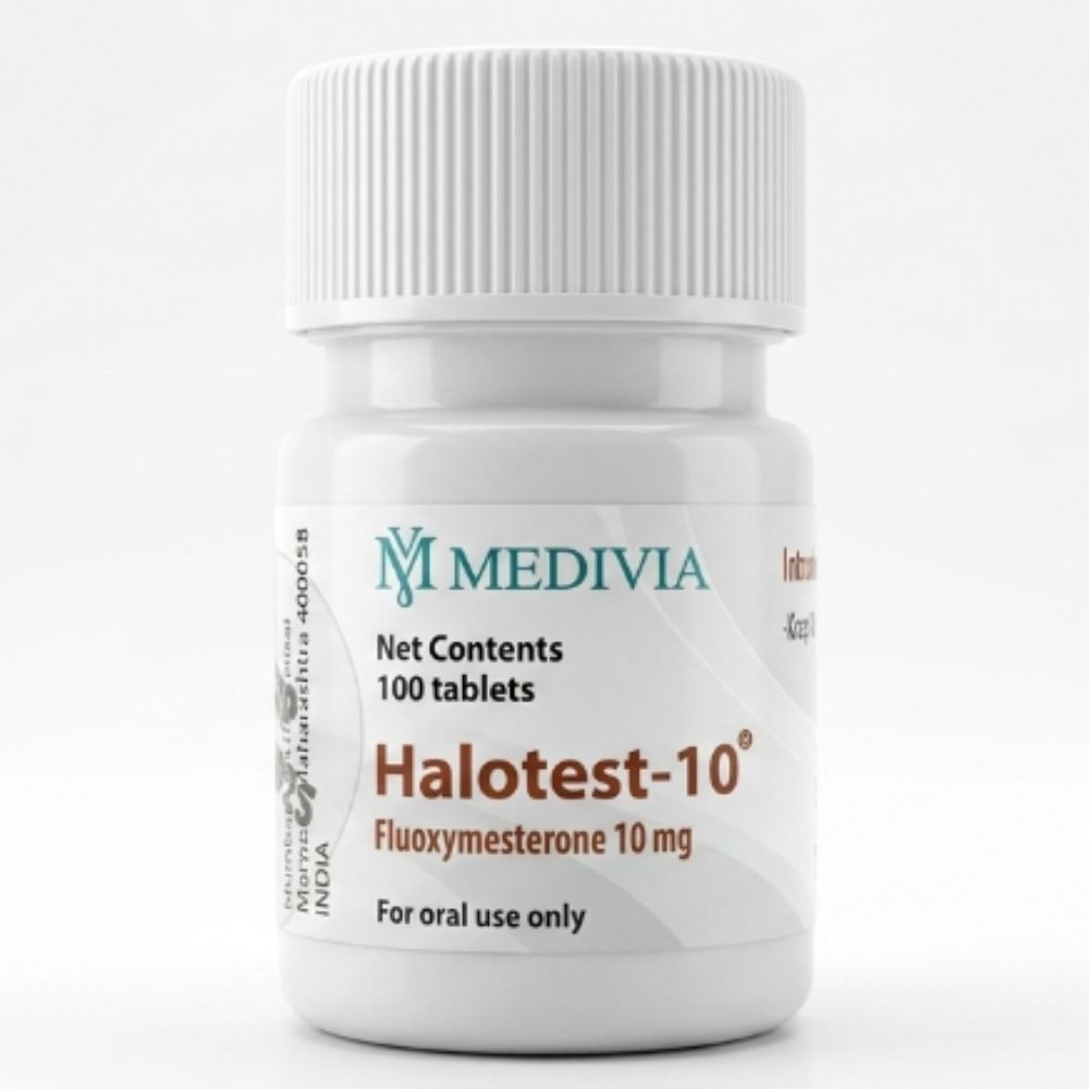 Medivia Pharma Halotestin 10 Mg 100 Tablet