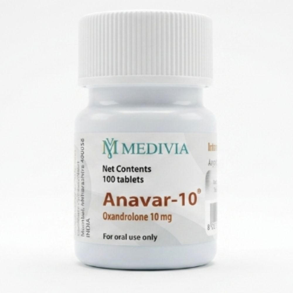 Medivia Pharma Oxandrolone ( Anavar ) 10 Mg 100 Tablet