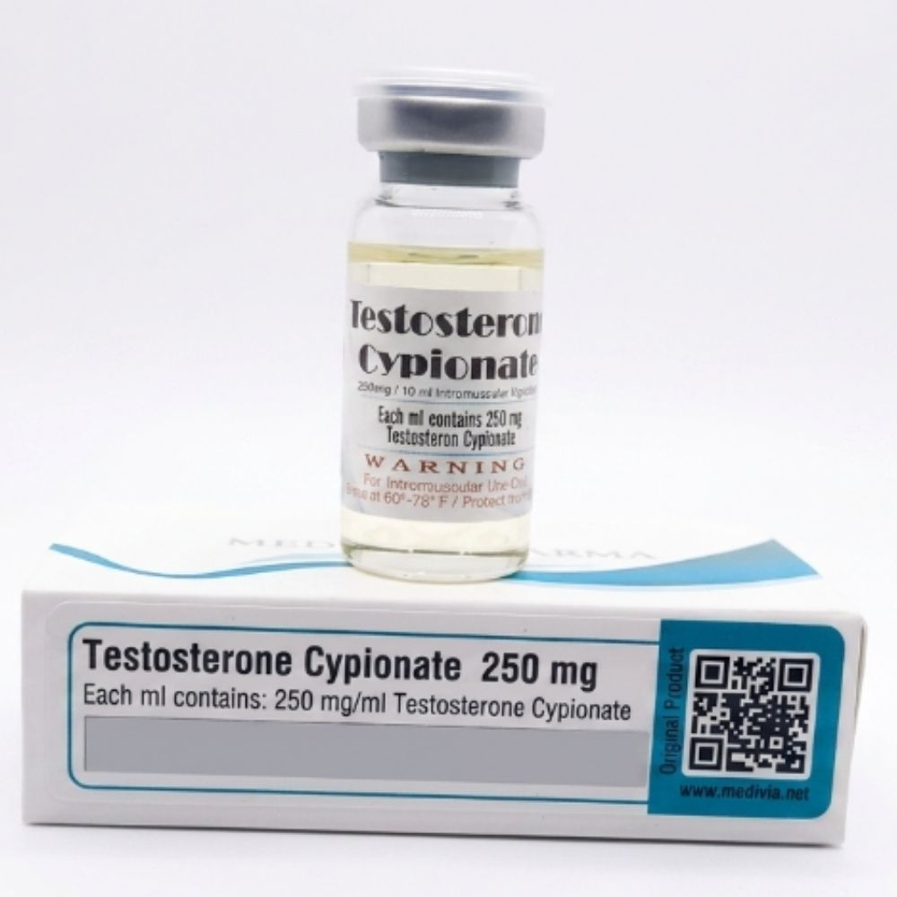 Medivia Pharma Testesterone Cypionate 250 Mg 10 Ml