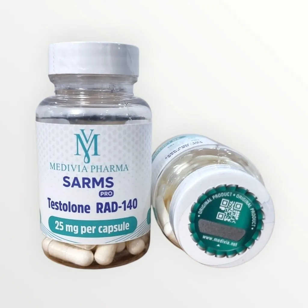 Medivia Pharma Testolone (RAD-140) 25 Mg 30 Kapsül
