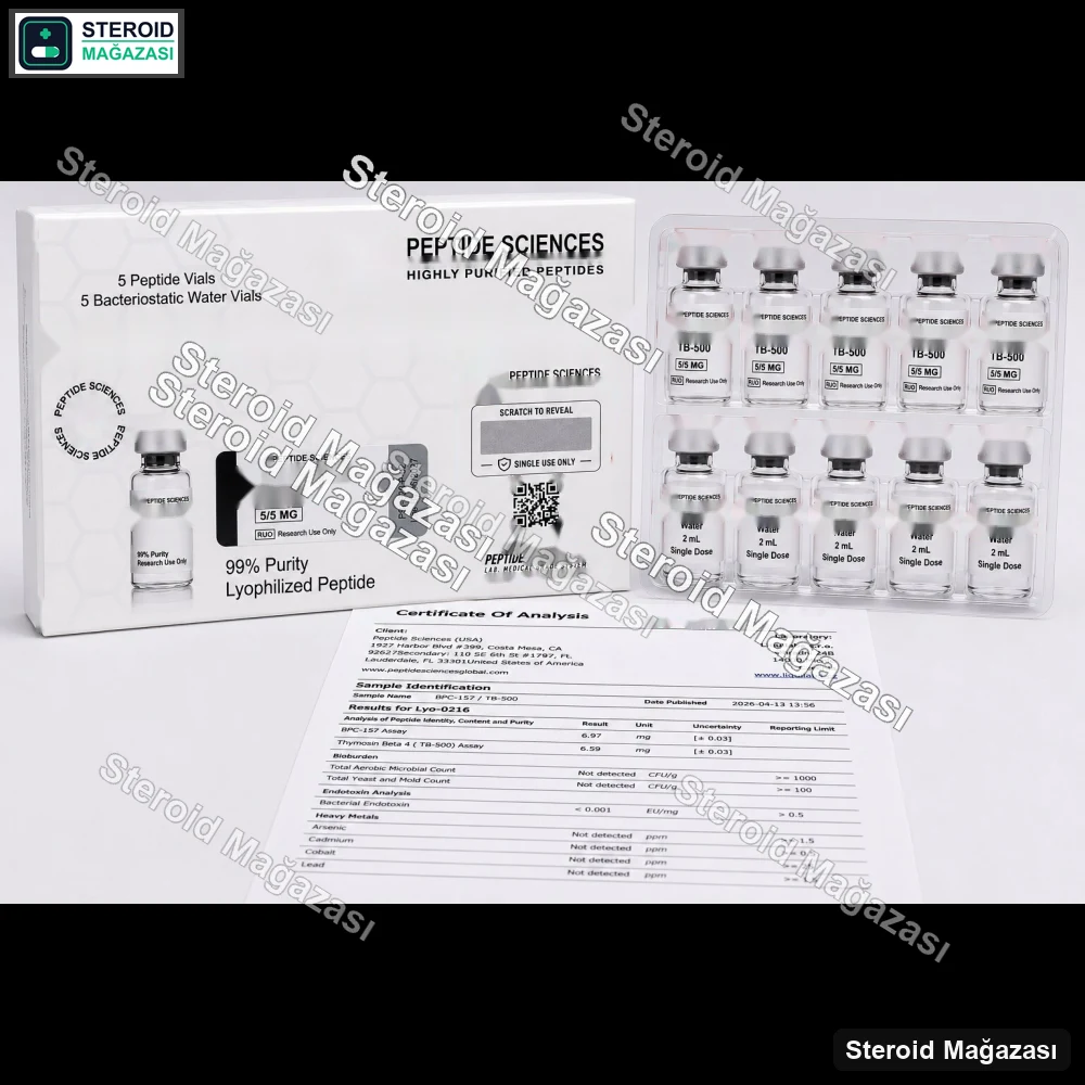 Sciences TB-500 (5 Flakon + 5 Solüsyon)