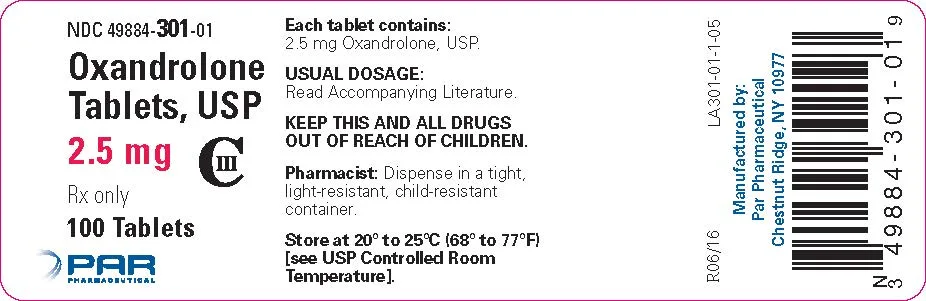 Overdose Pharma Oxandrolone